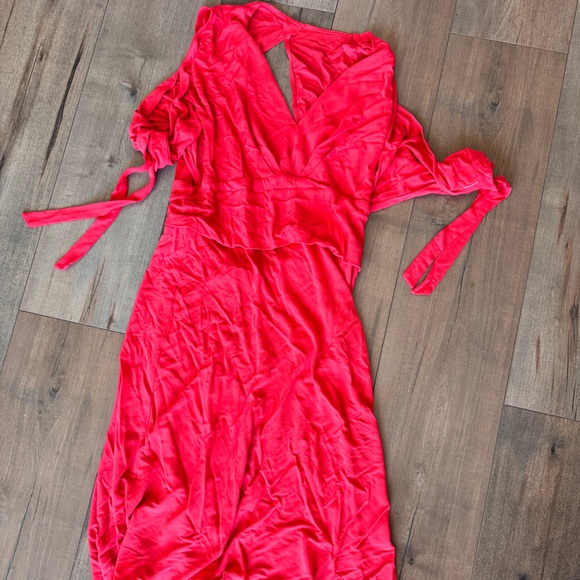 Yigal Azrouel Vibrant Red Dress - Picture 1 of 5